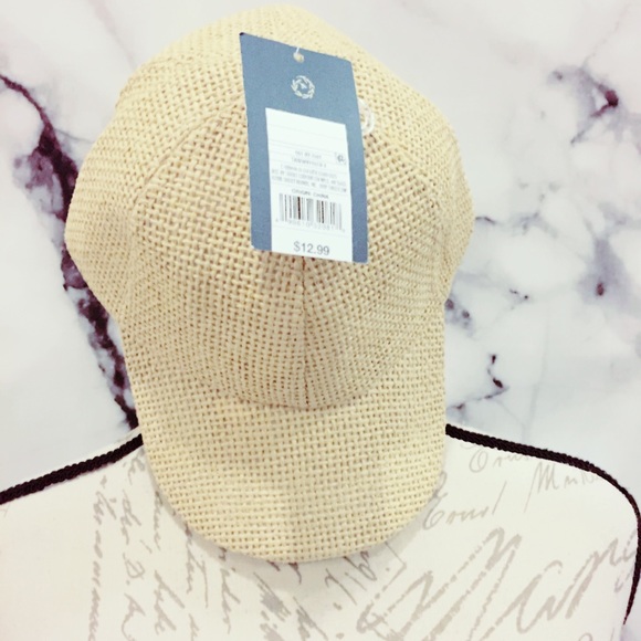 Rattan Look Baseball Cap Nwt | Poshmark